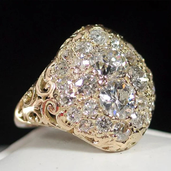 Vintage Bright Rounded Ring